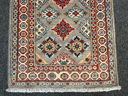 2' X 3' Fine Kazak Handmade Wool Rug # 12741