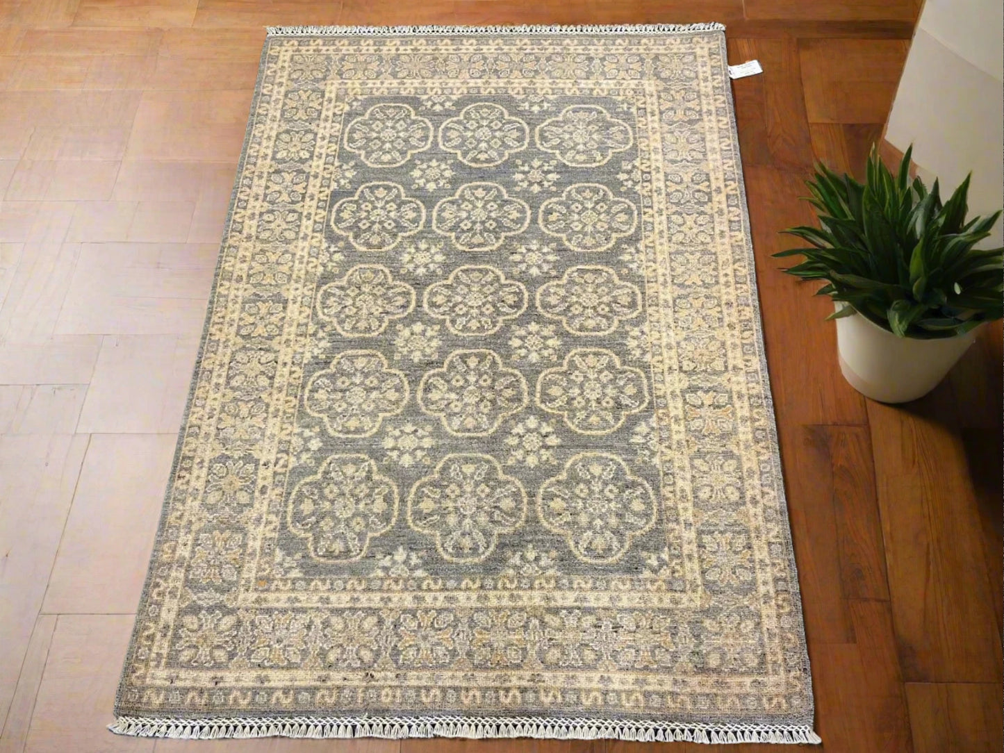 4X6 Ziegler Oushak Handmade Wool Rug # 11435