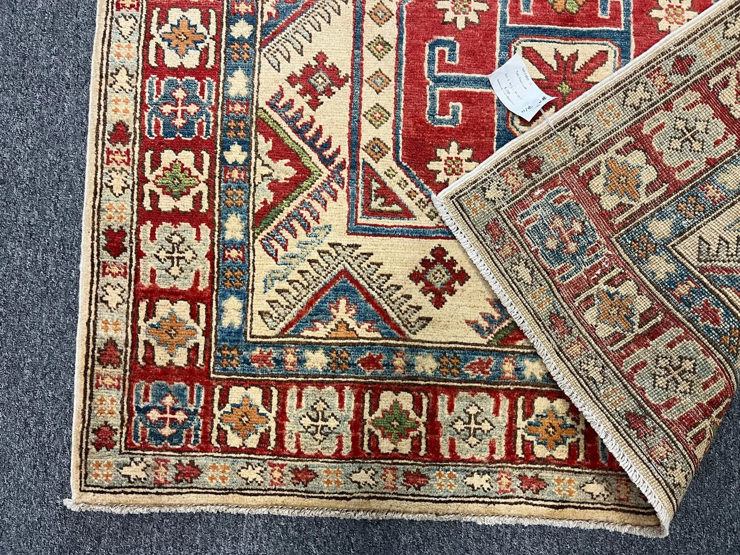 4X6 Kazak Oriental Handmade Wool Rug # 9887