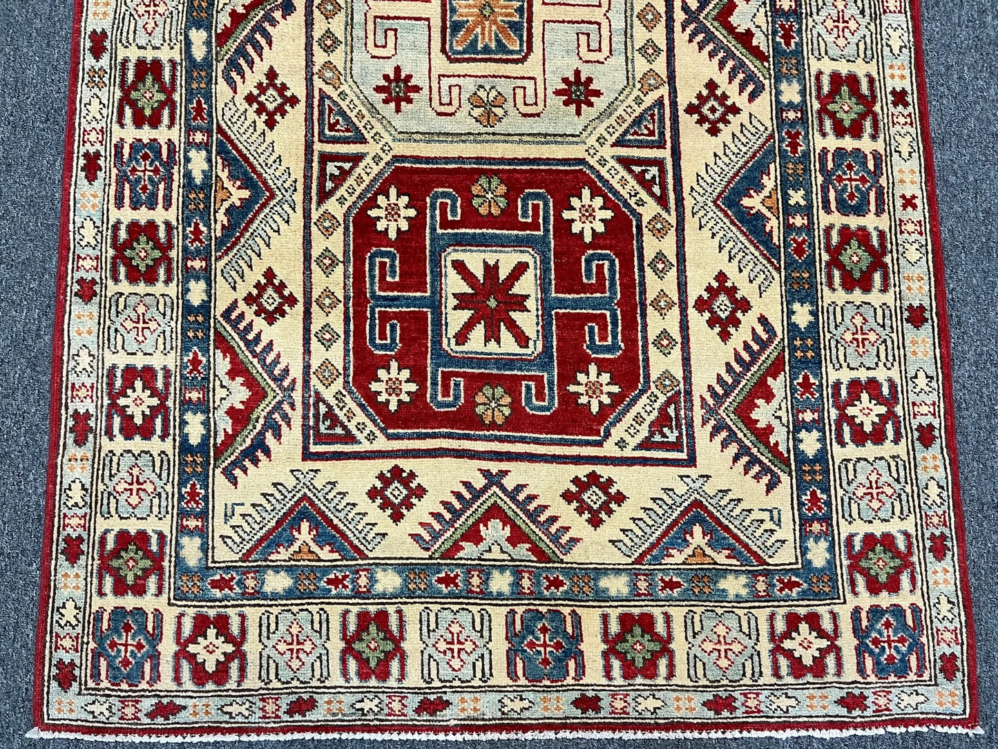 4X6 Kazak Handmade Wool Oriental Rug # 10909