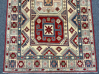 4X6 Kazak Handmade Wool Oriental Rug # 10909