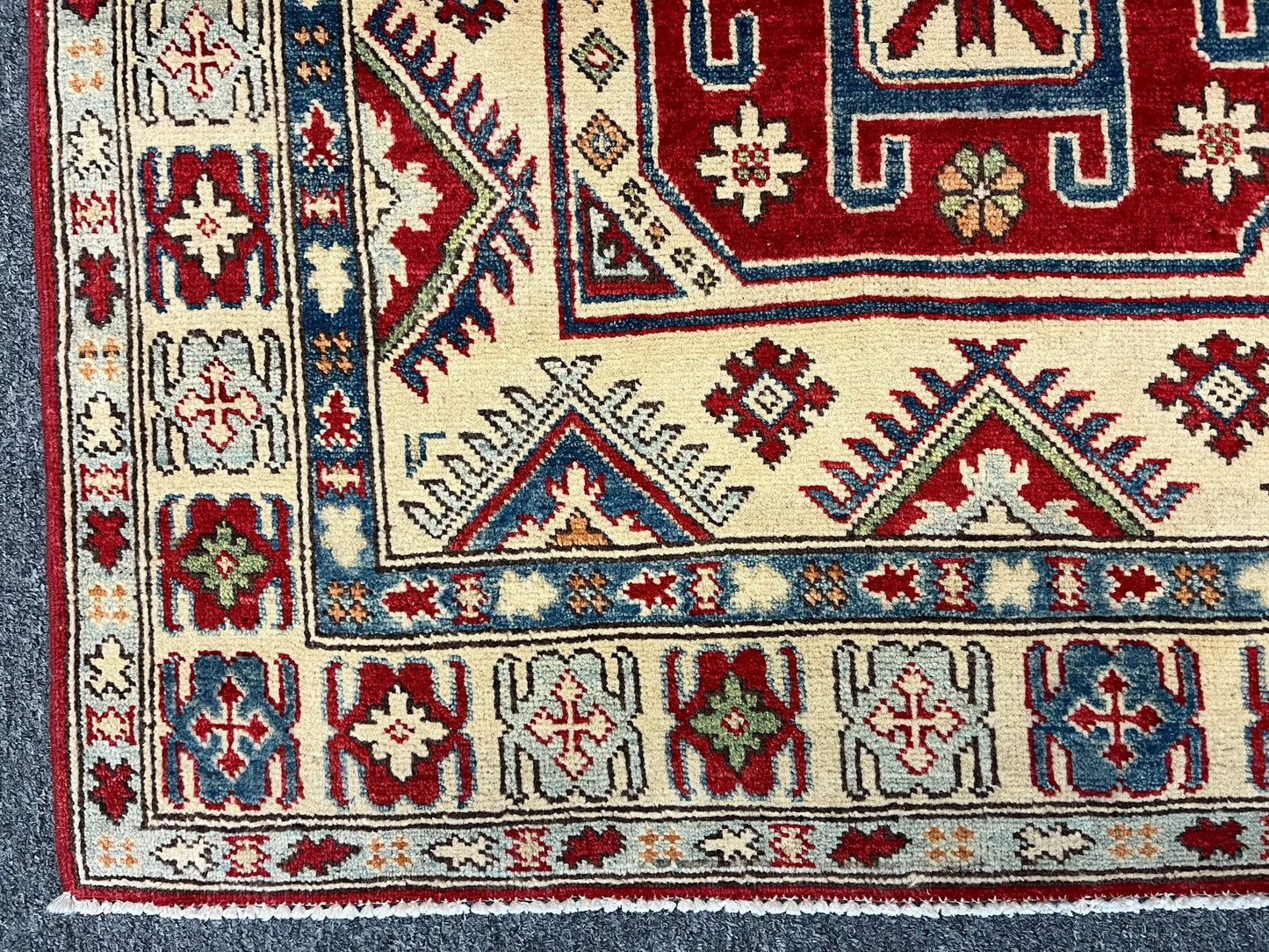 4X6 Kazak Handmade Wool Oriental Rug # 10909