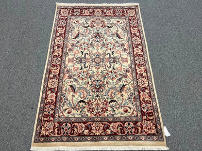 4X6 Pak Persian Handmade Wool Rug # 12437