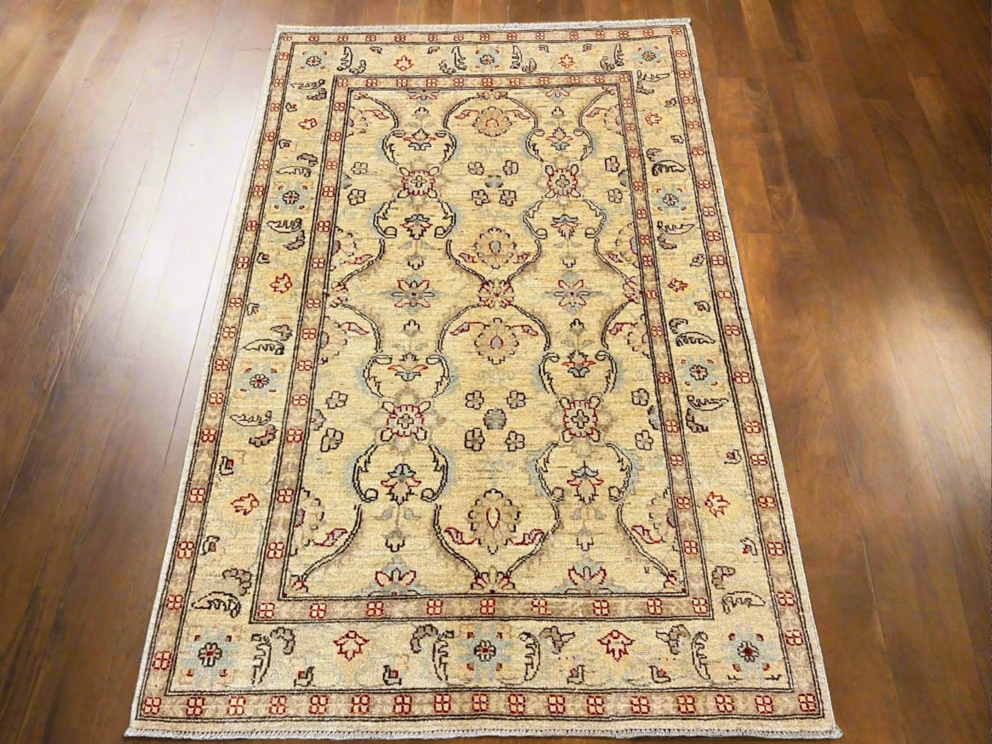 4X6 Ziegler Oushak Handmade Wool Rug # 10297