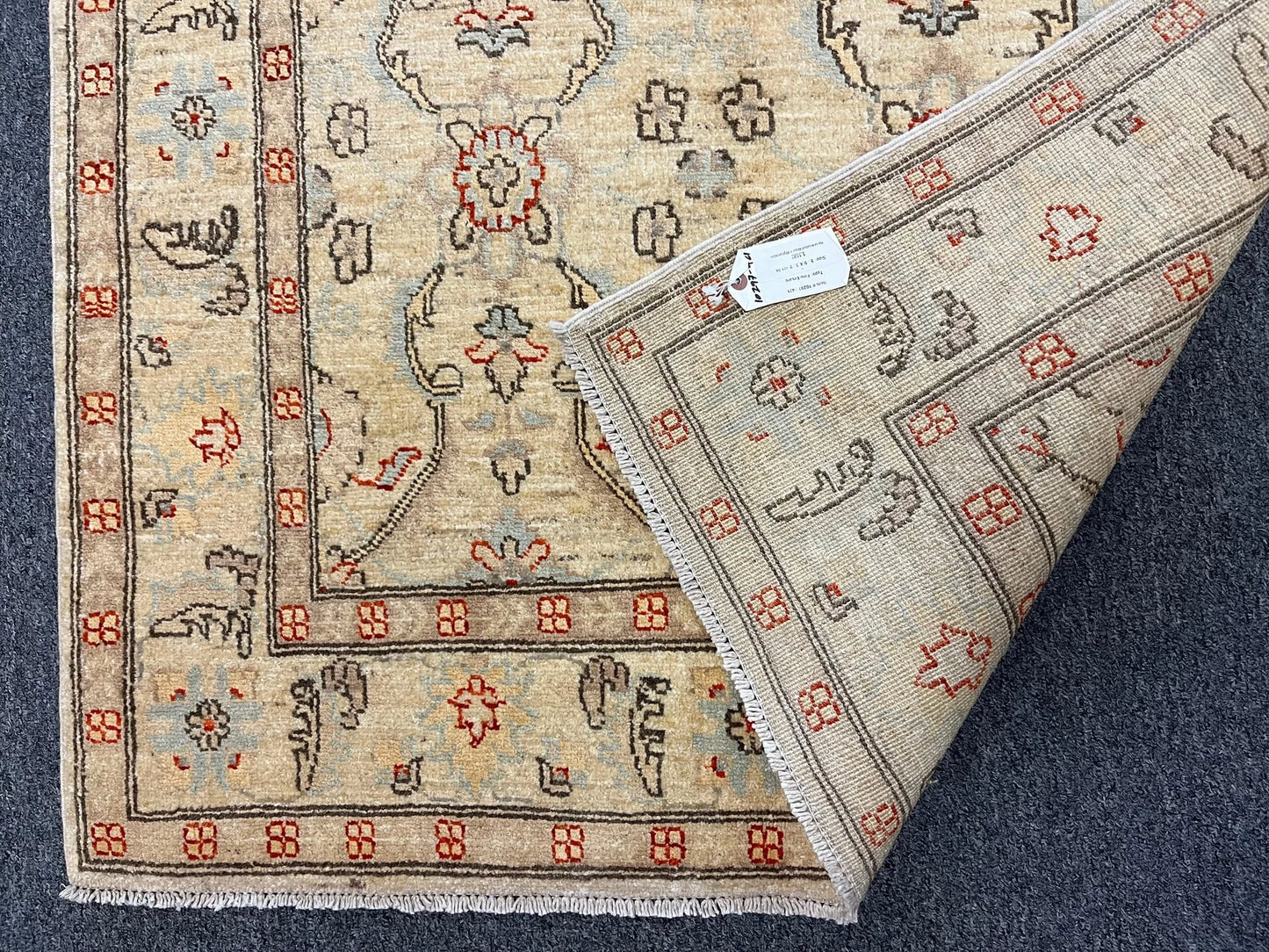 4X6 Ziegler Oushak Handmade Wool Rug # 10297