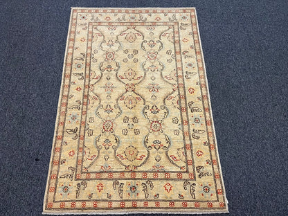 4X6 Ziegler Oushak Handmade Wool Rug # 10297