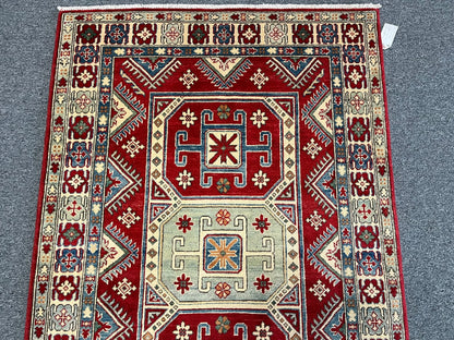 Kazak Tribal Handmade Wool Rug # 10401