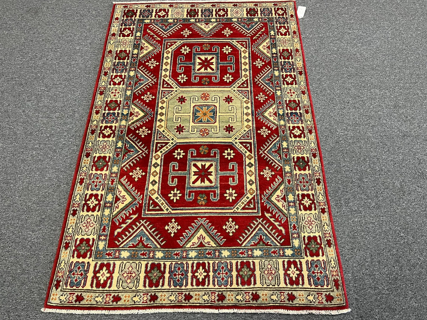 Kazak Tribal Handmade Wool Rug # 10401