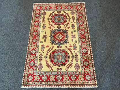 Kazak 3X5 Handmade Wool Rug # 13004