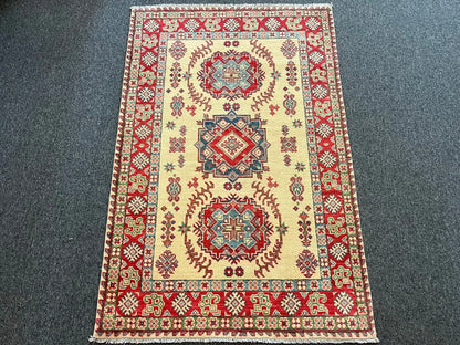 Kazak 3X5 Handmade Wool Rug # 13004