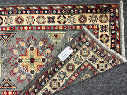 Kazak Tribal 2' 8"X10 Handmade Wool Runner Rug # 12977