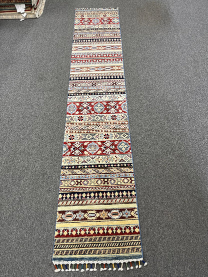 2'X10' Tribal Khorjin Handmade Wool Runner Rug # 11338