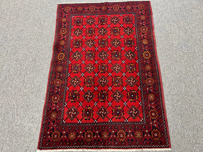 Khal Mohammadi 3X5 Handmade Wool Rug # 13490