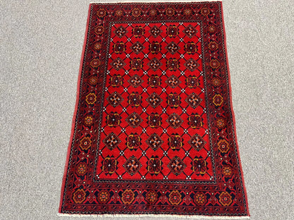 Khal Mohammadi 3X5 Handmade Wool Rug # 13490