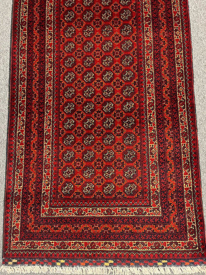 3X10 Tribal Turkmen Handmade Wool Runner Rug # 13485