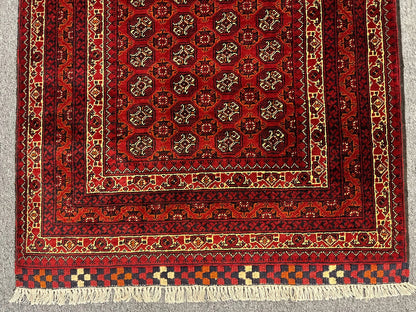 3X10 Tribal Turkmen Handmade Wool Runner Rug # 13484