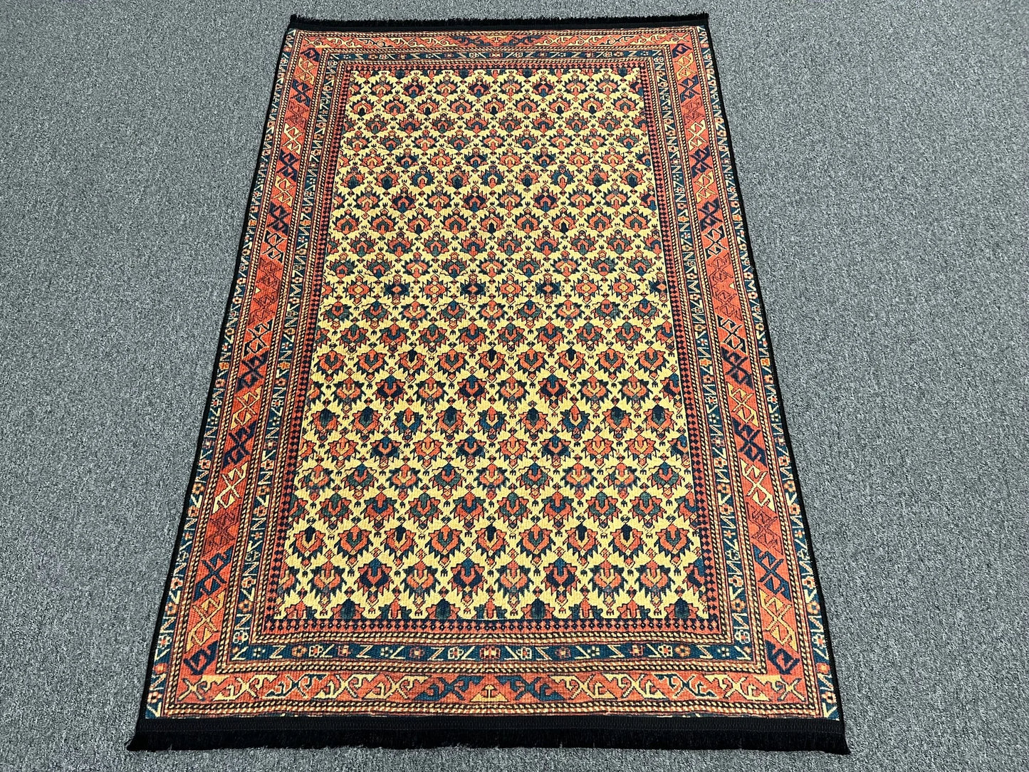 Geometric Machine Washable Area Rug