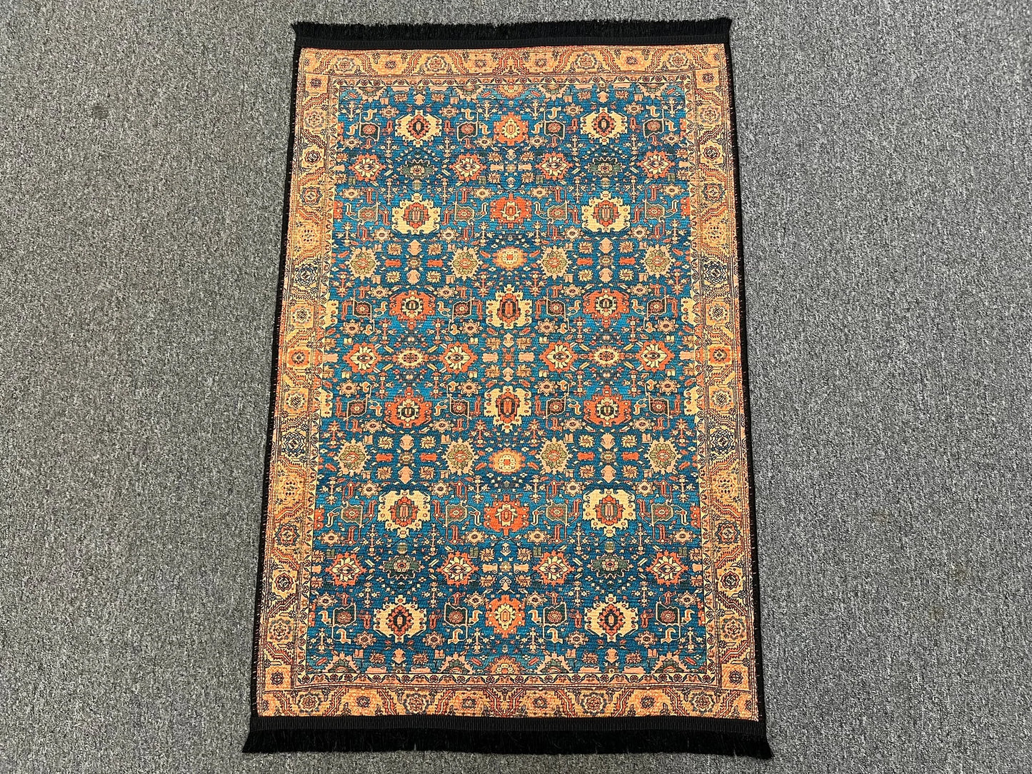 4X6 Mohal floral Machine Washable Area Rug