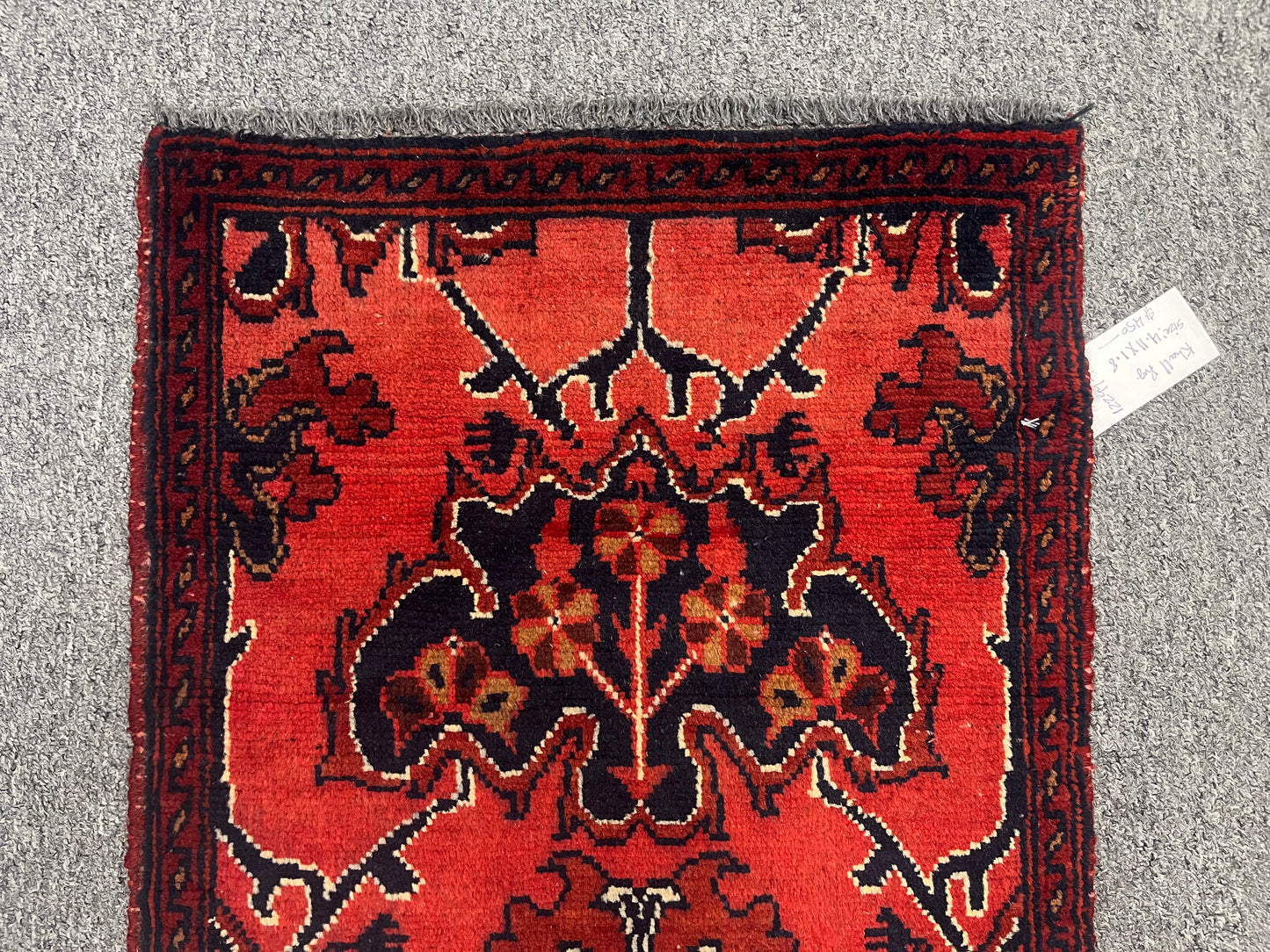 Khal Mohammedi 2X5 Handmade Wool Runner Rug # 12299