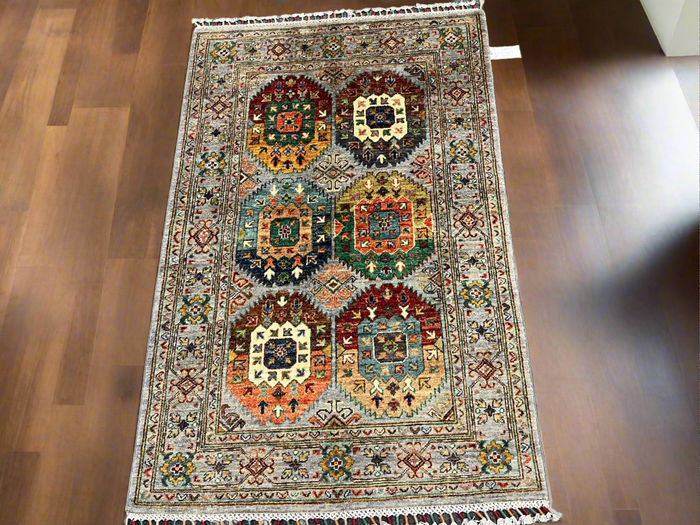 3X5 Tribal Handmade Wool Rug # 14025