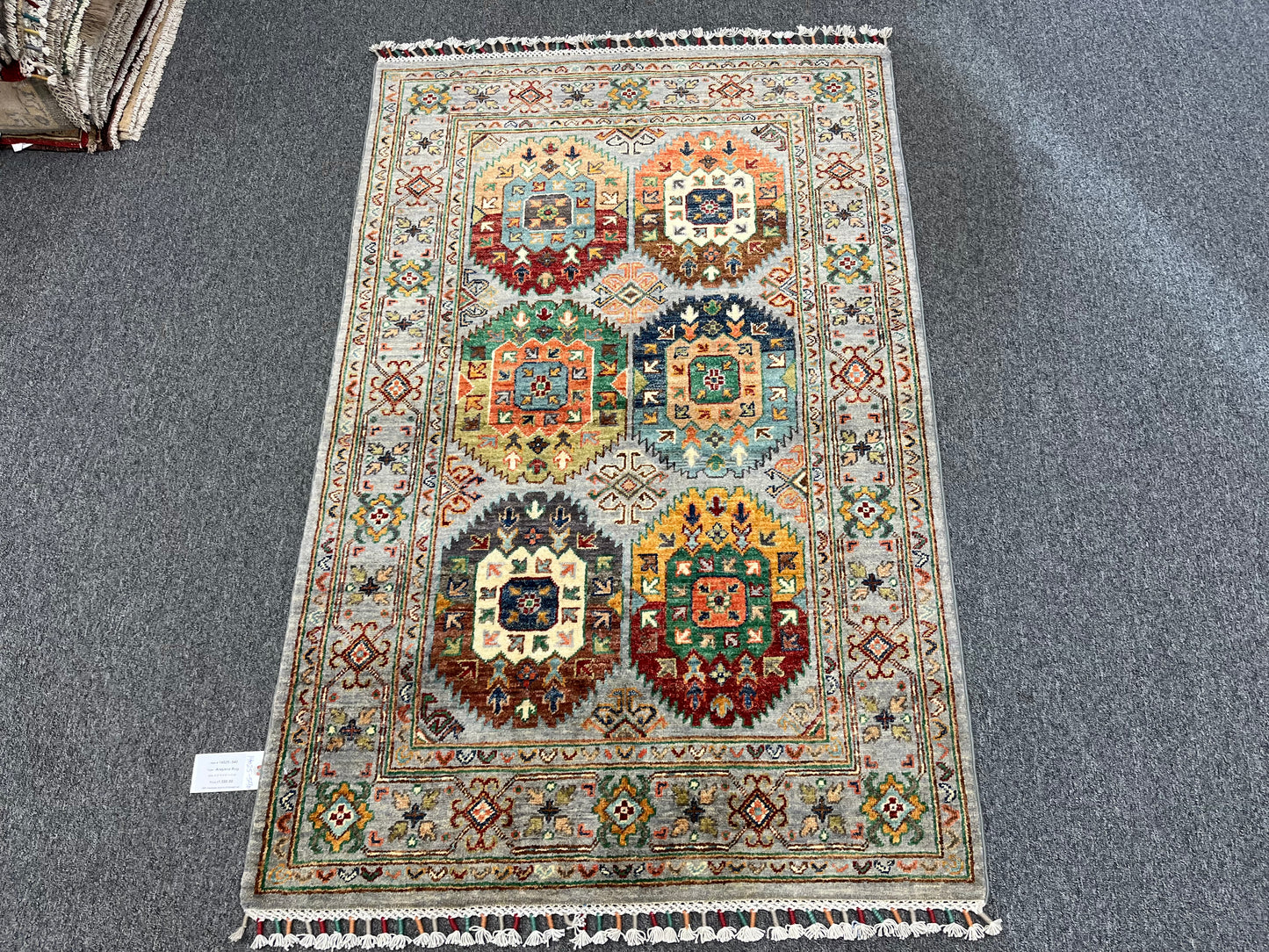 3X5 Tribal Handmade Wool Rug # 14025