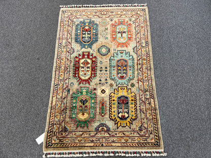 3X5 Khorjin Handmade Wool Rug # 14099