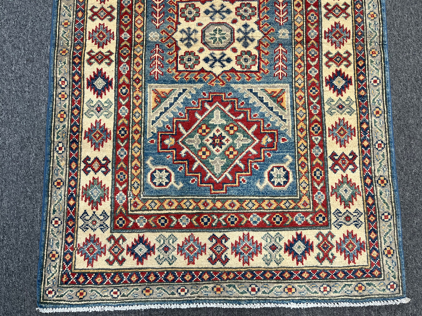 3 X 5 Kazak Handmade Wool Rug # 13877