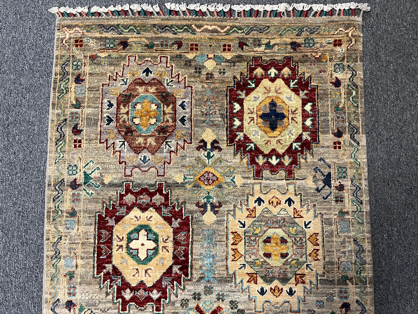 3 X 4 Tribal Khorjin Handmade Wool Rug # 14129