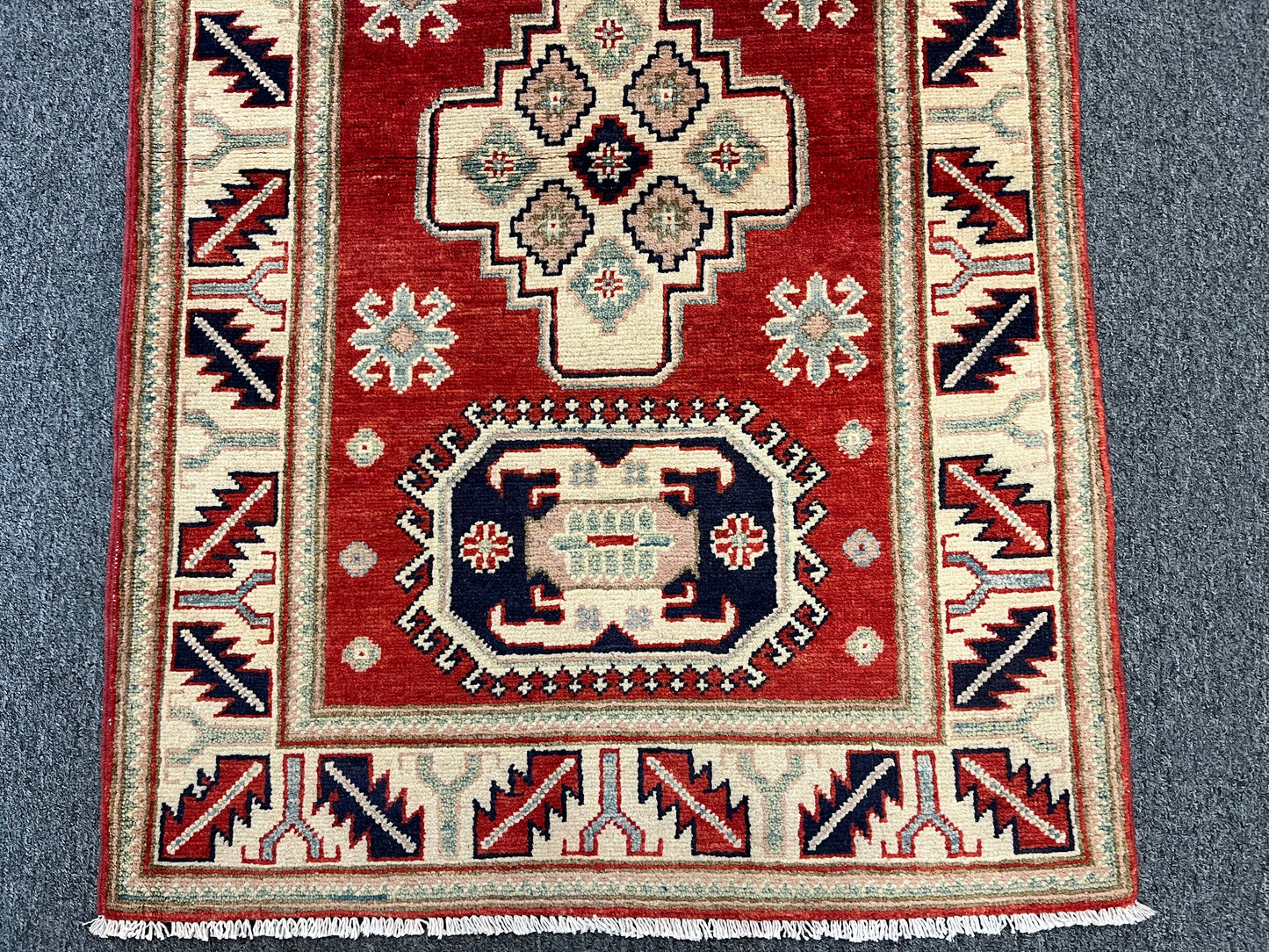 3 X 4 Kazak Handmade Wool Rug # 13855