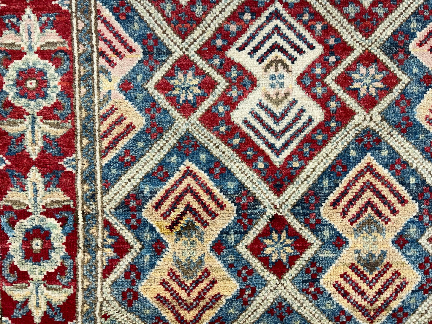 3 X 4 Kazak Handmade Wool Rug # 13853