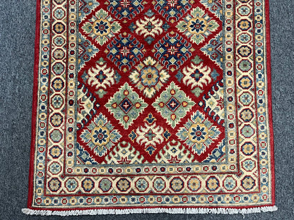 3 X 4 Kazak Handmade Wool Rug # 13852