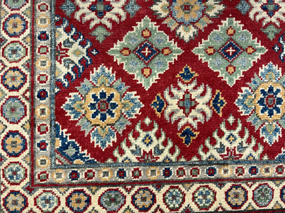 3 X 4 Kazak Handmade Wool Rug # 13852