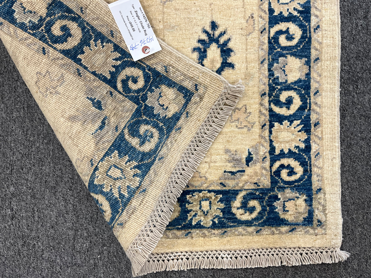 3X4 Oushak Ziegler Handmade Wool Rug # 14276