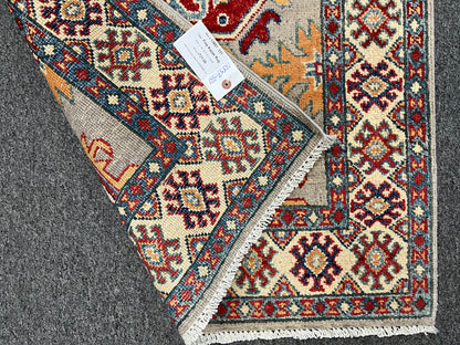 3' X 4' Kazak Handmade Wool Rug # 13857