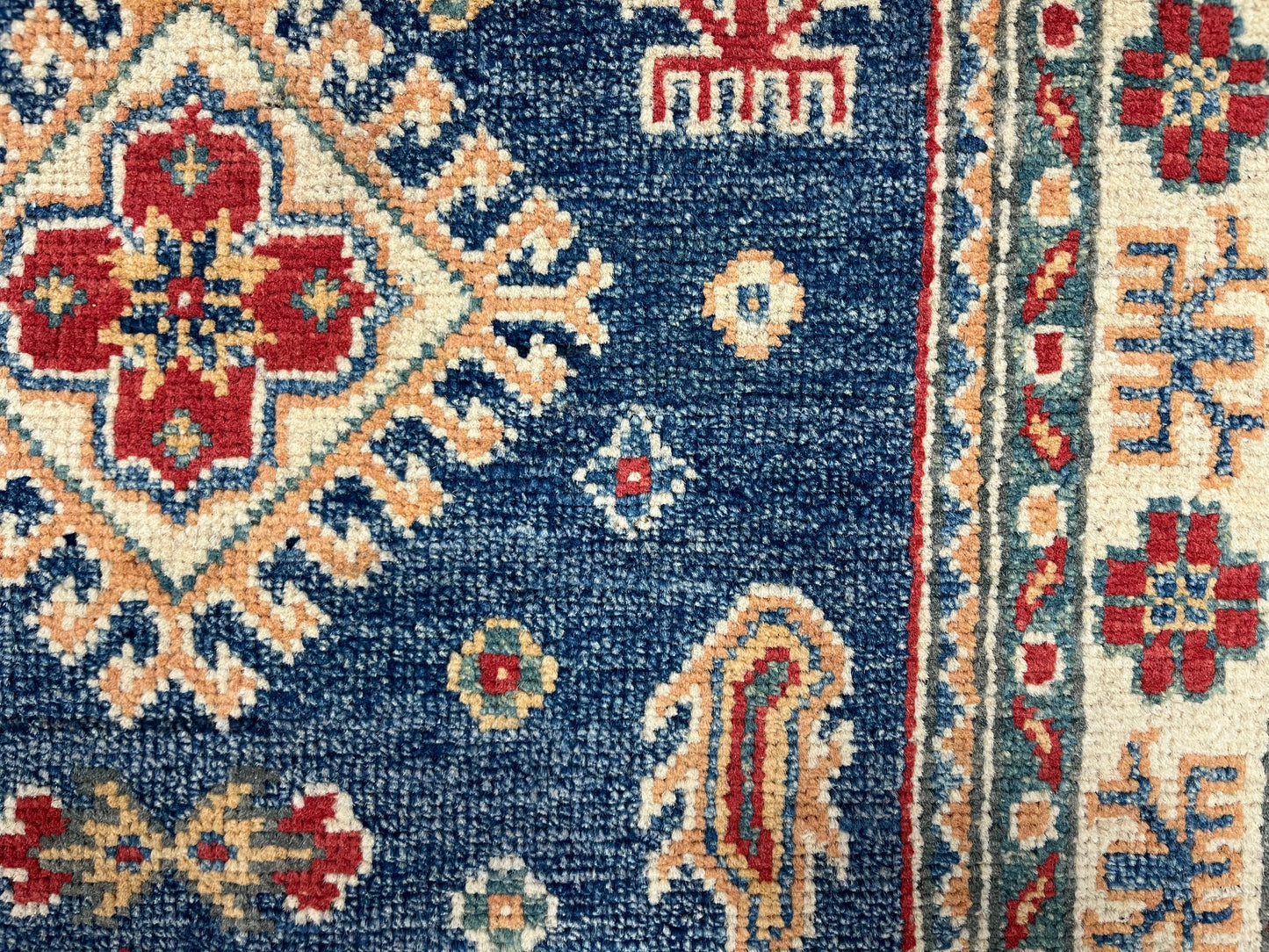 3' X 4' Kazak Handmade Wool Rug # 13860