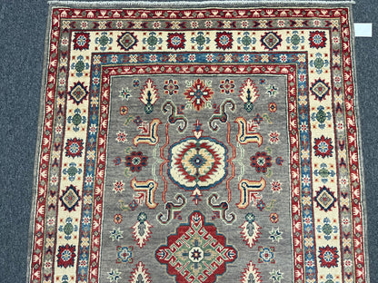 4X6 Kazak Handmade Wool Rug # 13605