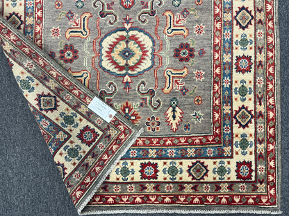 4X6 Kazak Handmade Wool Rug # 13605