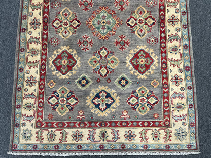 4X6 Kazak Handmade Wool Rug # 13667