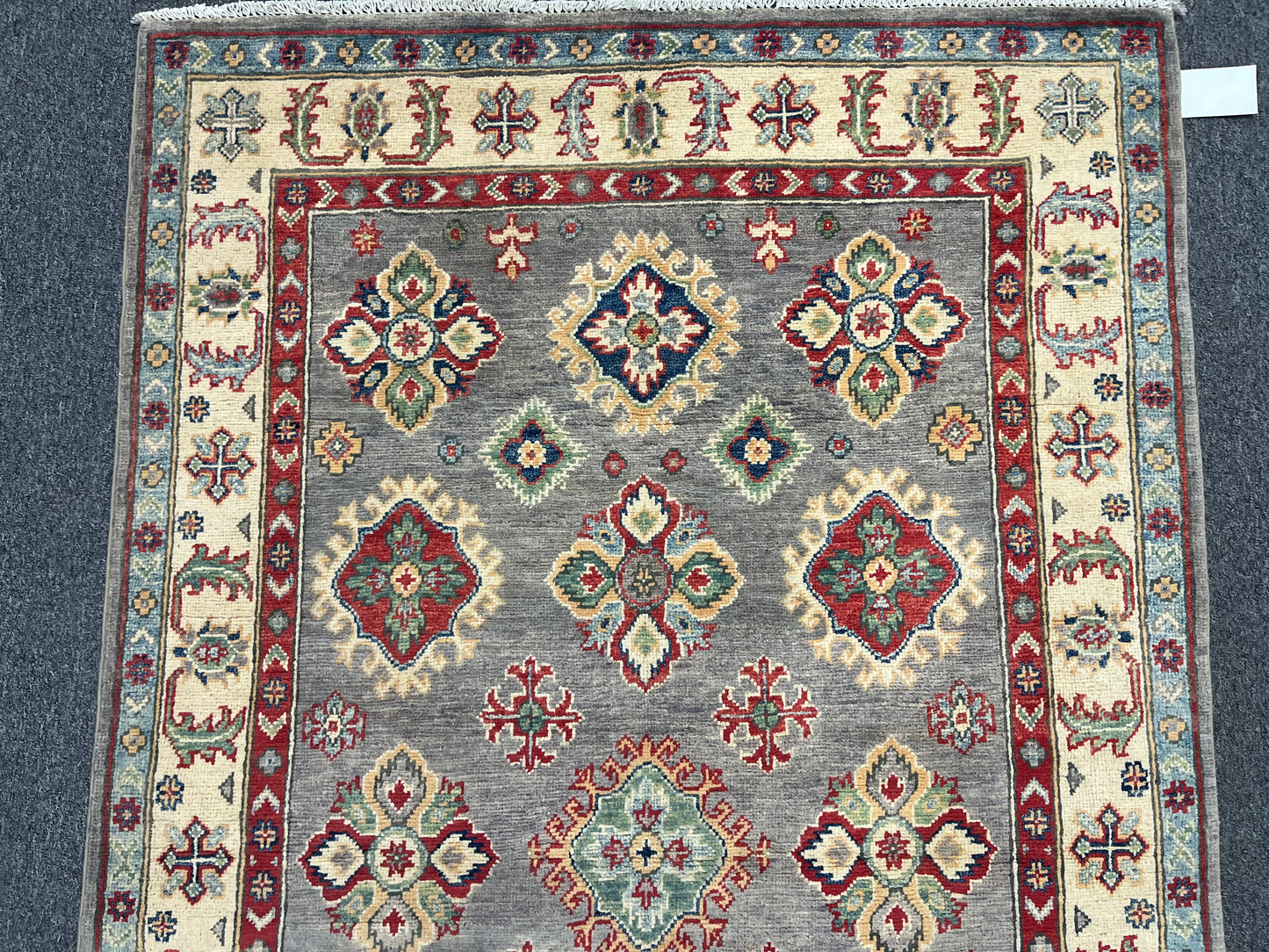 4X6 Kazak Handmade Wool Rug # 13667