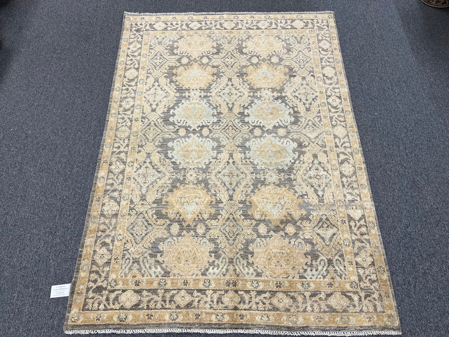 5 X 7 Ziegler Oushak Handmade Wool Rug # 14299