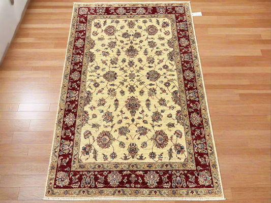 4X6 Zeigler Oushak Handmade Wool Rug # 14235