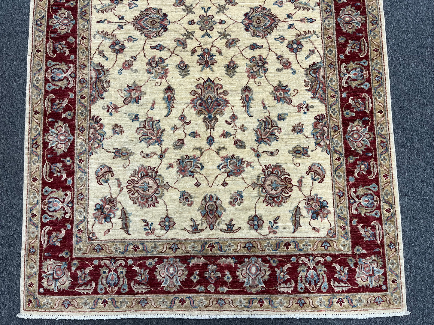 4X6 Zeigler Oushak Handmade Wool Rug # 14235