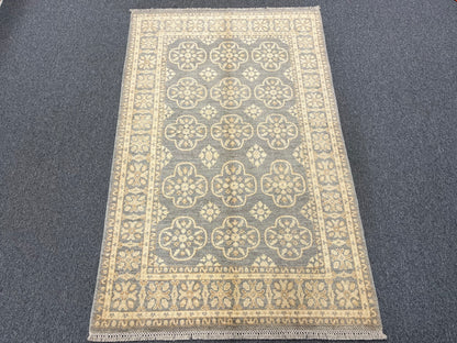 4X6 Ziegler Oushak Handmade Wool Rug # 14274