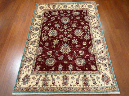 7' X 10' Oushak Ziegler Handmade Wool Rug # 14213