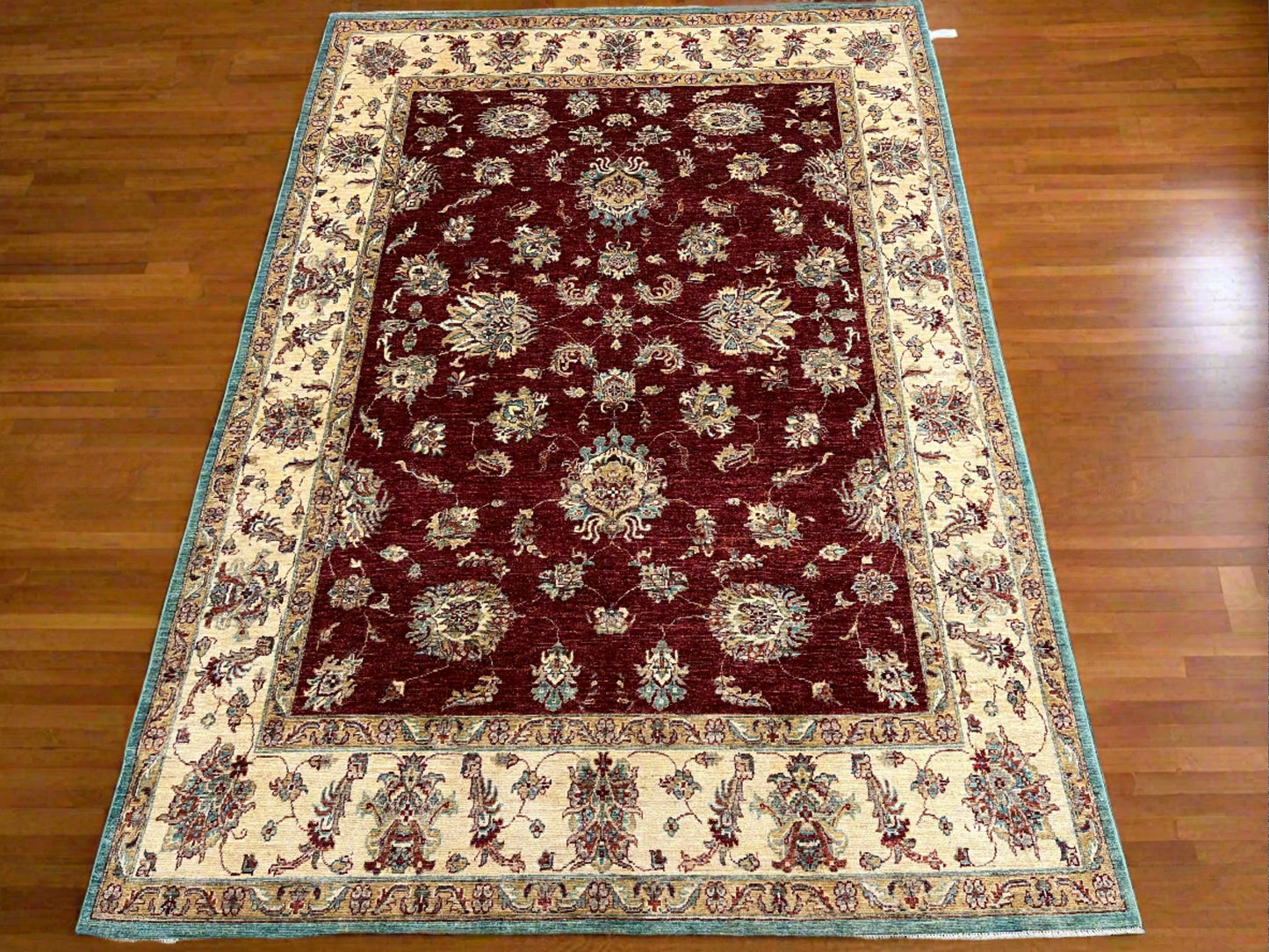 7' X 10' Oushak Ziegler Handmade Wool Rug # 14213