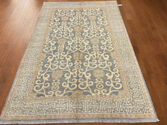 6' X 9' Oushak Ziegler Handmade Wool Rug # 14272