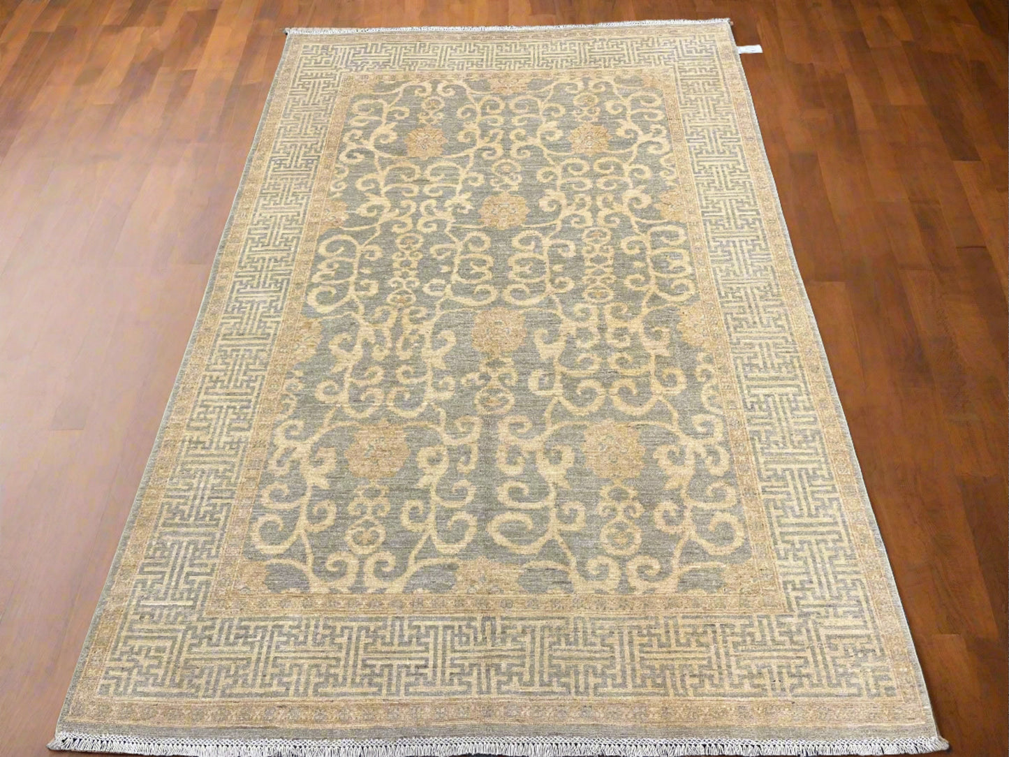 6X9 Oushak Ziegler Handmade Wool Rug # 14273