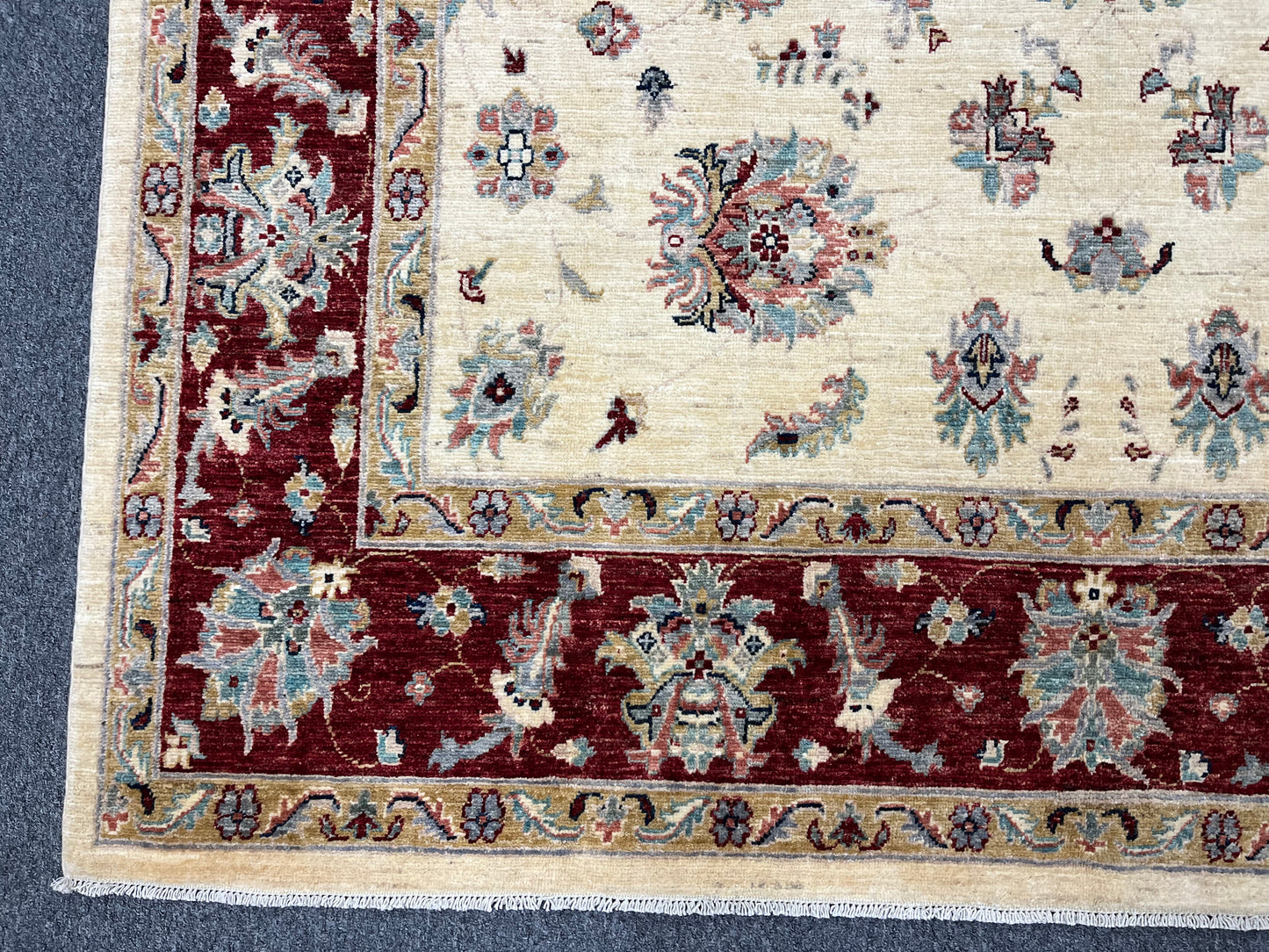 Oushak Ziegler 7X10 Handmade Wool Rug # 14230