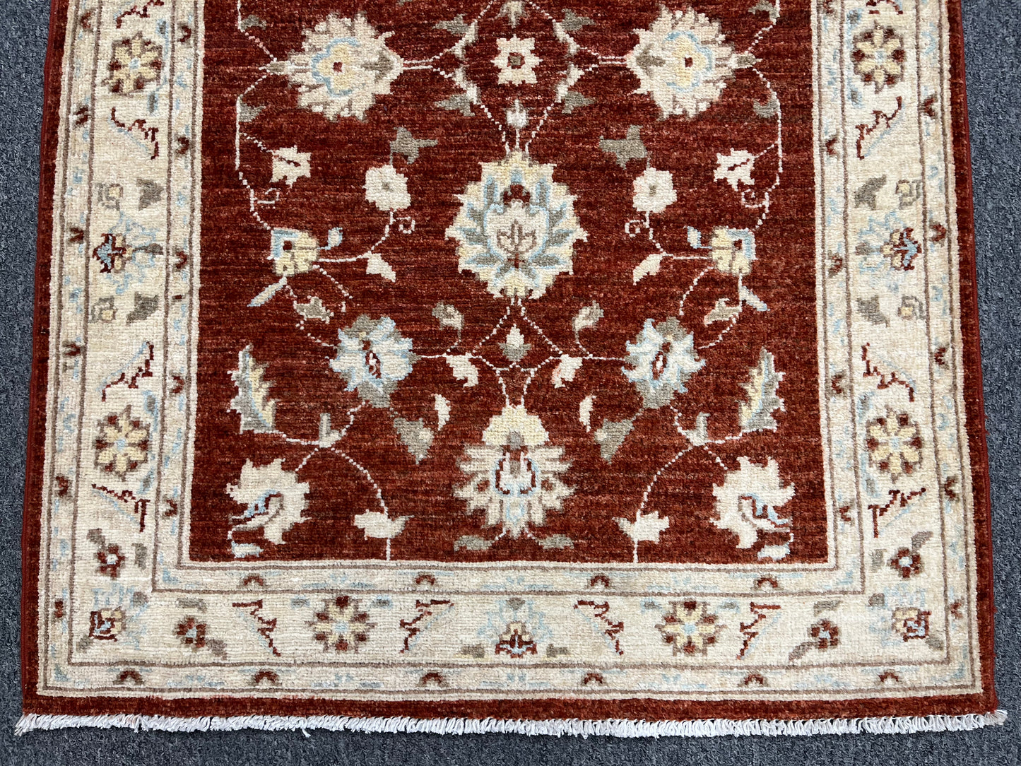 Oushak 2' 8"X10' Handmade Wool Runner Rug # 14240