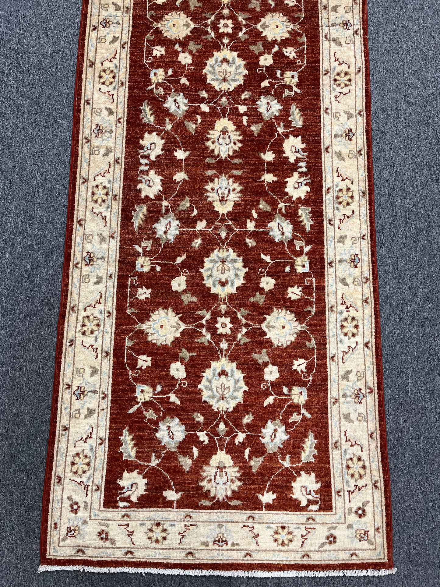 Oushak 2' 8"X10' Handmade Wool Runner Rug # 14240